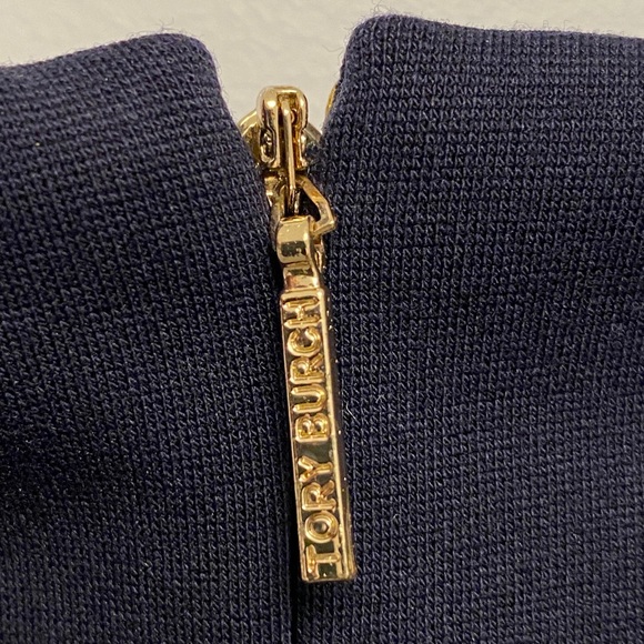 Navy Blue Tory Burch Dress - Picture 3 of 4